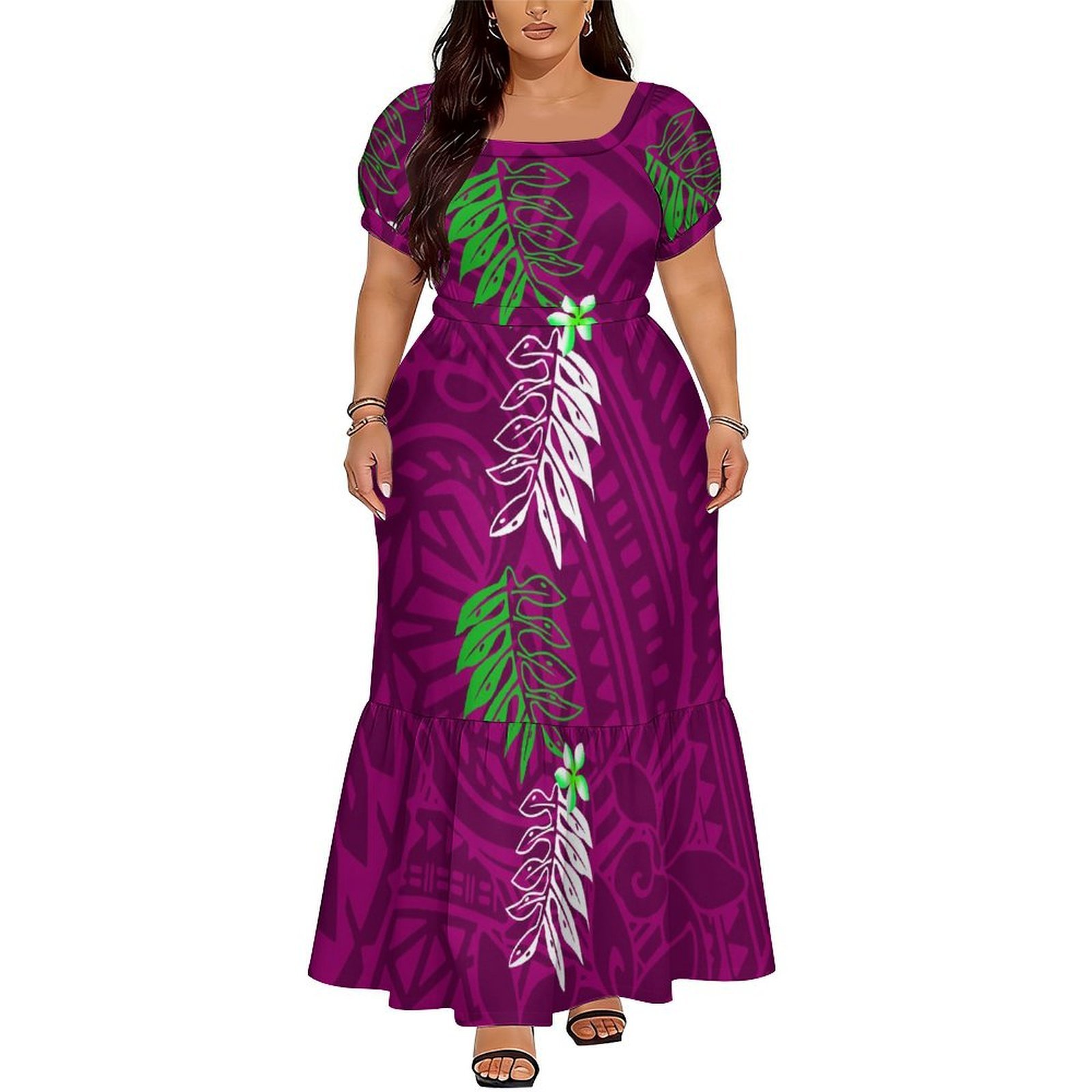 Ethnic Clothing & Online Fashion Store Khaadi Pk - Vestido Longo Polinésio das Ilhas Samoa