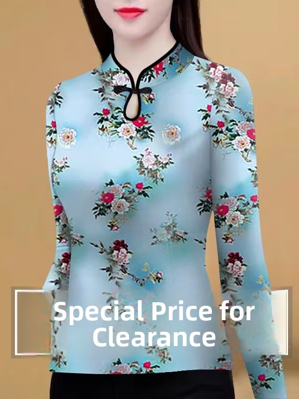Ethnic Wear Fashion Designer - Camiseta Feminina Estampada da Moda, Blusa