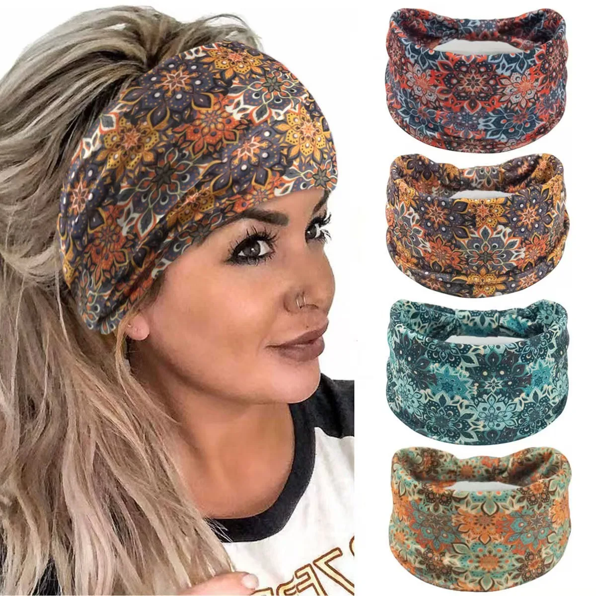 Ethnic Fashion Collection - 🌸 Tiara Boho Mandala Flor |