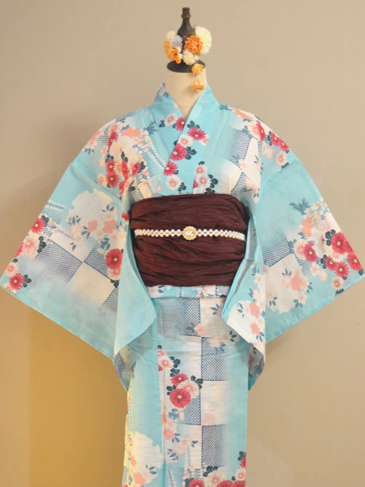 Ethnic Clothing & Online Fashion Store Khaadi Pk - Yukata Tradicional em Algodão e Linho