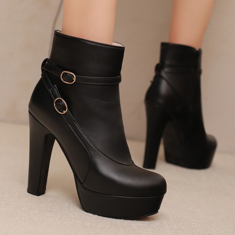 Botas de plataforma de moda fe - Ethnic Fashion Women avaliação e preço