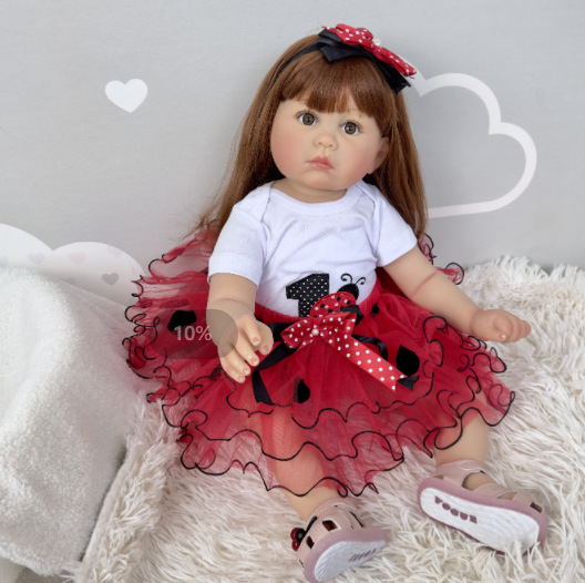 70cm silicone reborn bonecas l - Kids Ethnic Fashion avaliação e preço