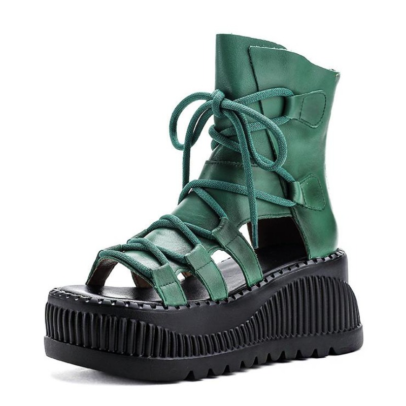 8cm étnico vaca couro genuíno  - Ethnic Fashion Women avaliação e preço