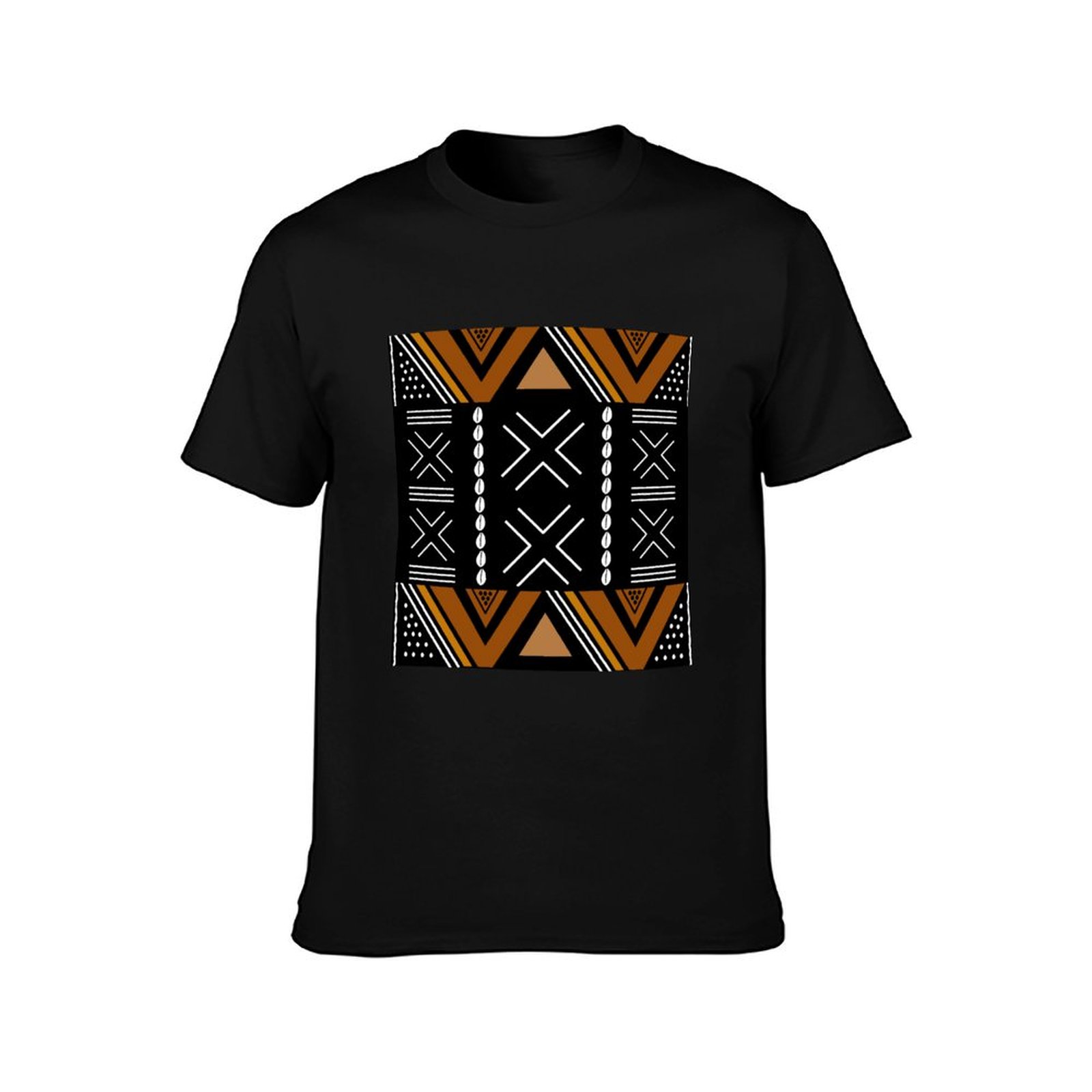 Camiseta com Design Bogolan em - Mudcloth Print Top avaliação e preço