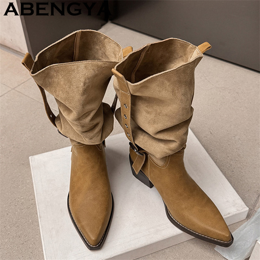 2026 Novas Botas Femininas Est - Ethnic Fashion Women avaliação e preço