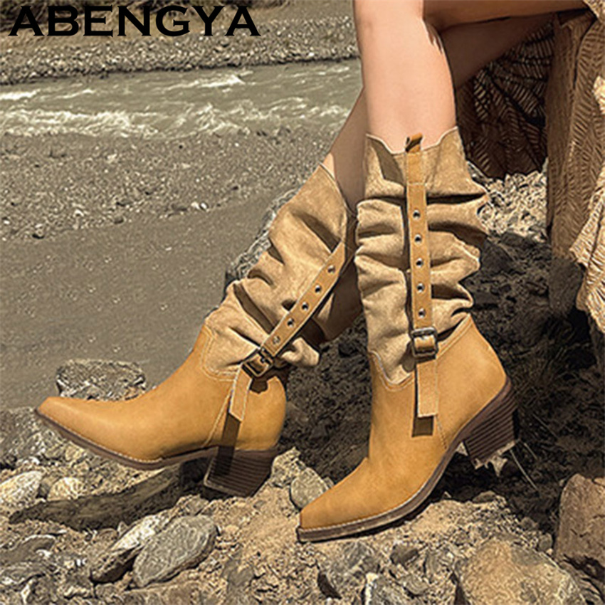 2026 Novas Botas Femininas Est - Ethnic Fashion Women avaliação e preço