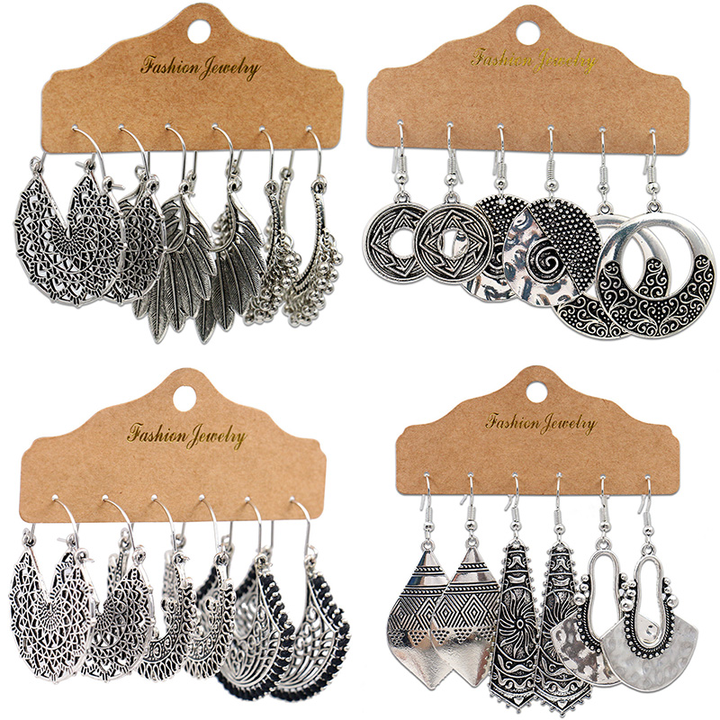 Antigo sliver-banhado oco liga - Ethnic Indian Fashion avaliação e preço