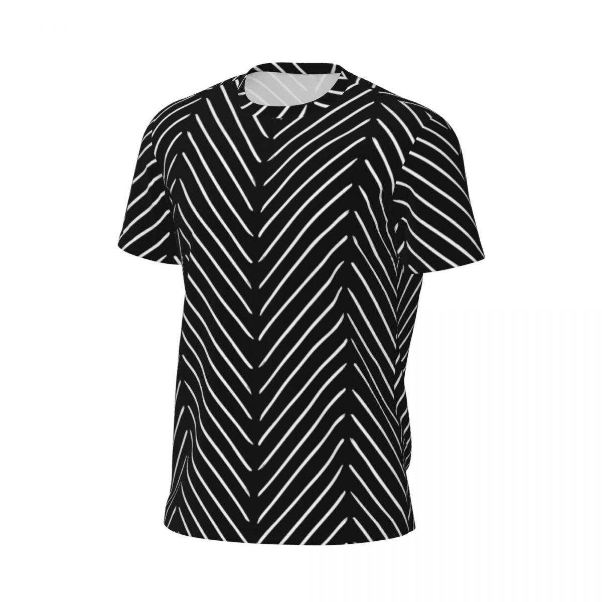 Sportswear T-Shirt Male Retro  - Mudcloth Print Top avaliação e preço