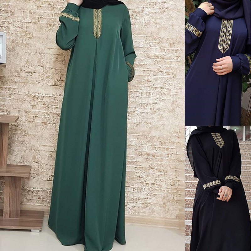 Estilo étnico muçulmano impres - Ethnic Fashion Dubai avaliação e preço