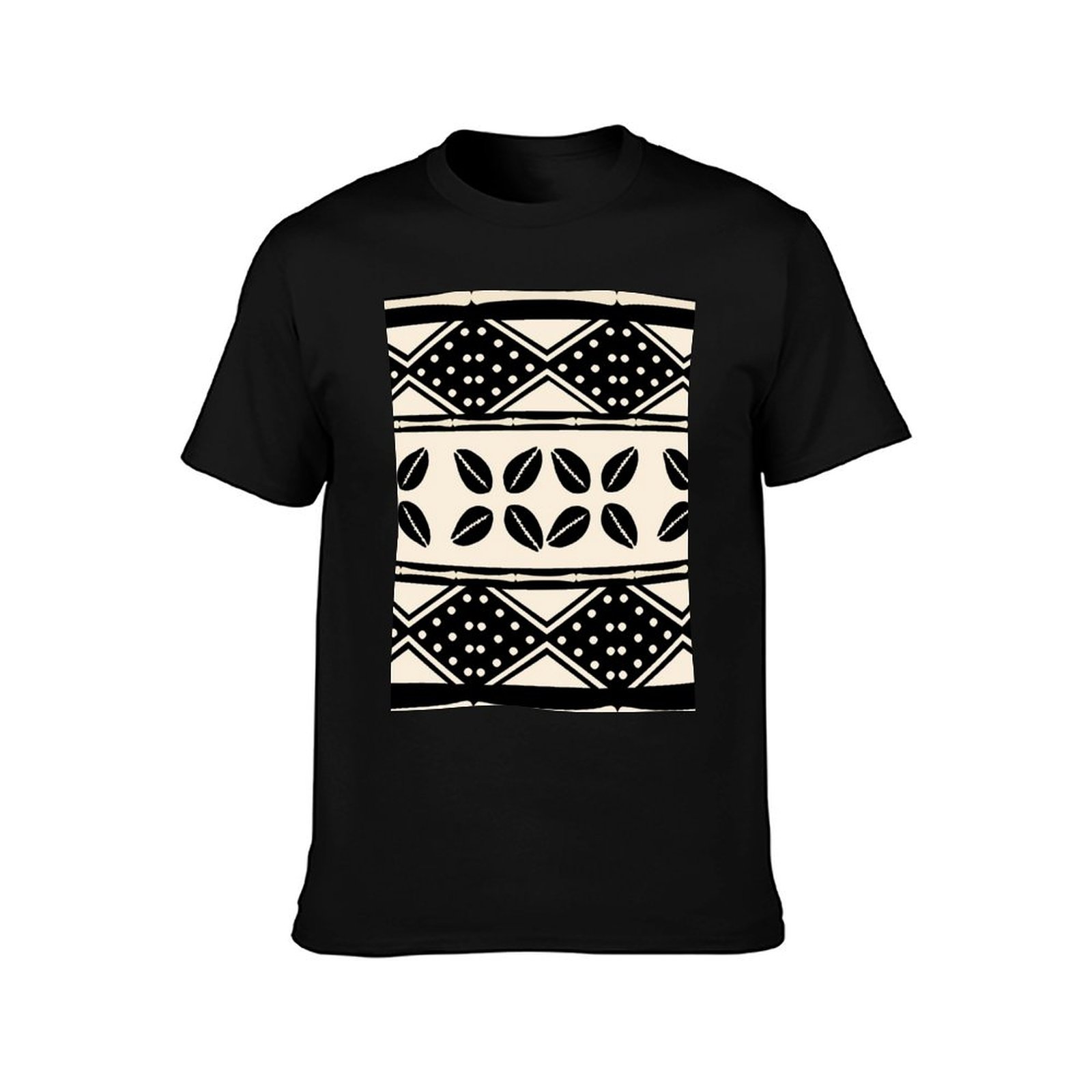 Camiseta com padrão abstrato a - Mudcloth Print Top avaliação e preço