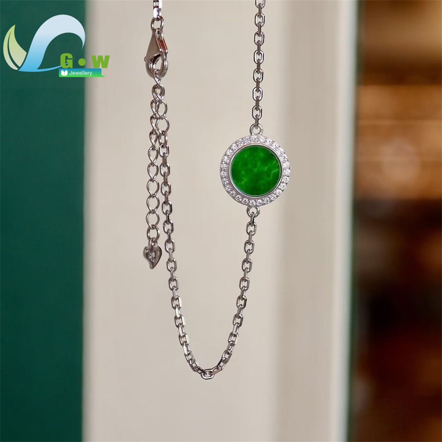 Anel Redondo de Jadeíte Natura - Ethnic Wear Fashion Designer avaliação e preço