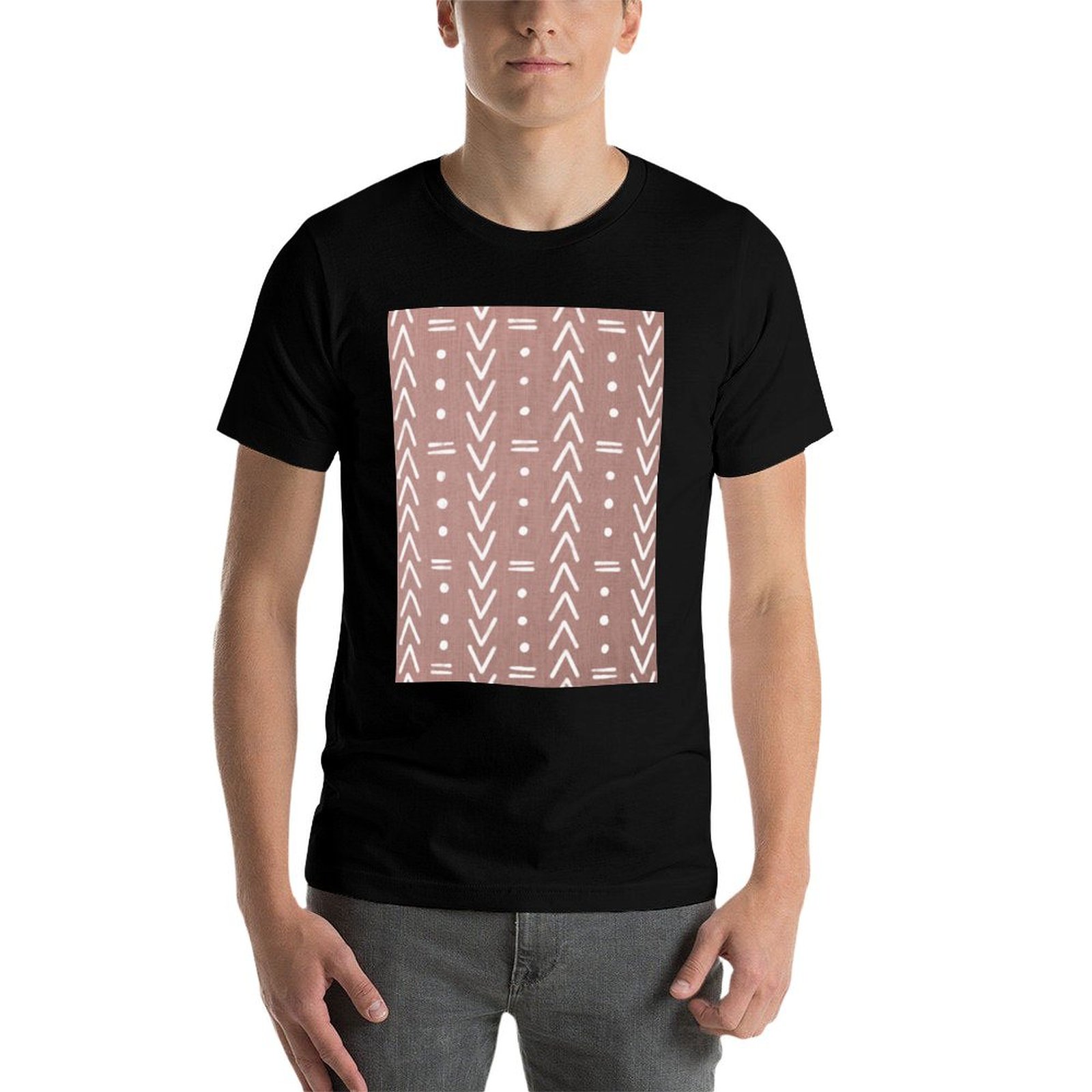 Camiseta Mudcloth com formas g - Mudcloth Print Top avaliação e preço