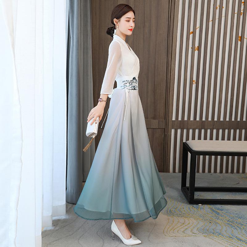 Vestido hanfu chinês tradicion - Ethnic Clothing & Online Fashion Store Khaadi Pk avaliação e preço