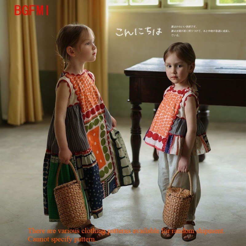 Vestido Retrô para Meninas de  - Kids Ethnic Fashion avaliação e preço