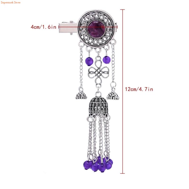 Grampo cabelo étnico elegante  - Ethnic Wear Fashion Designer avaliação e preço